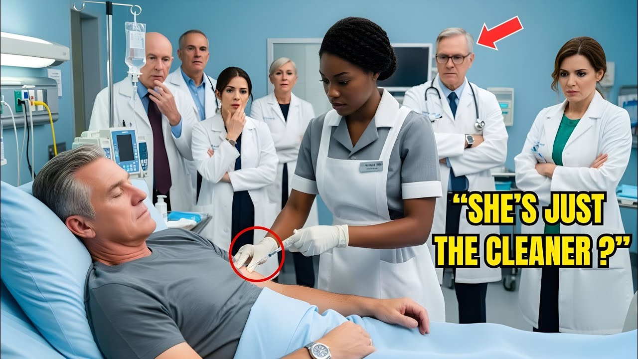 Twenty Doctors Can’t Save a Billionaire — Then the Black Housekeeper Spots What They Missed