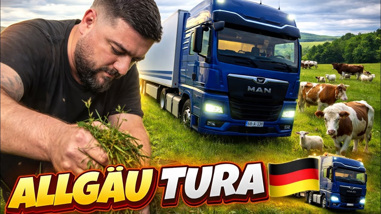 ALLGÄU TURA 🇩🇪🚛 | Vožnja kroz prirodu
