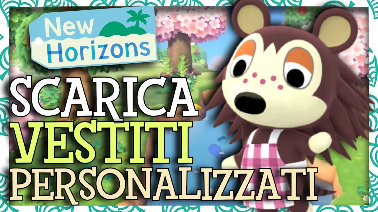 COME SCARICARE VESTITI PERSONALIZZATI AL NEGOZIO DI AGO E FILO ! | ANIMAL CROSSING NEW HORIZONS ITA