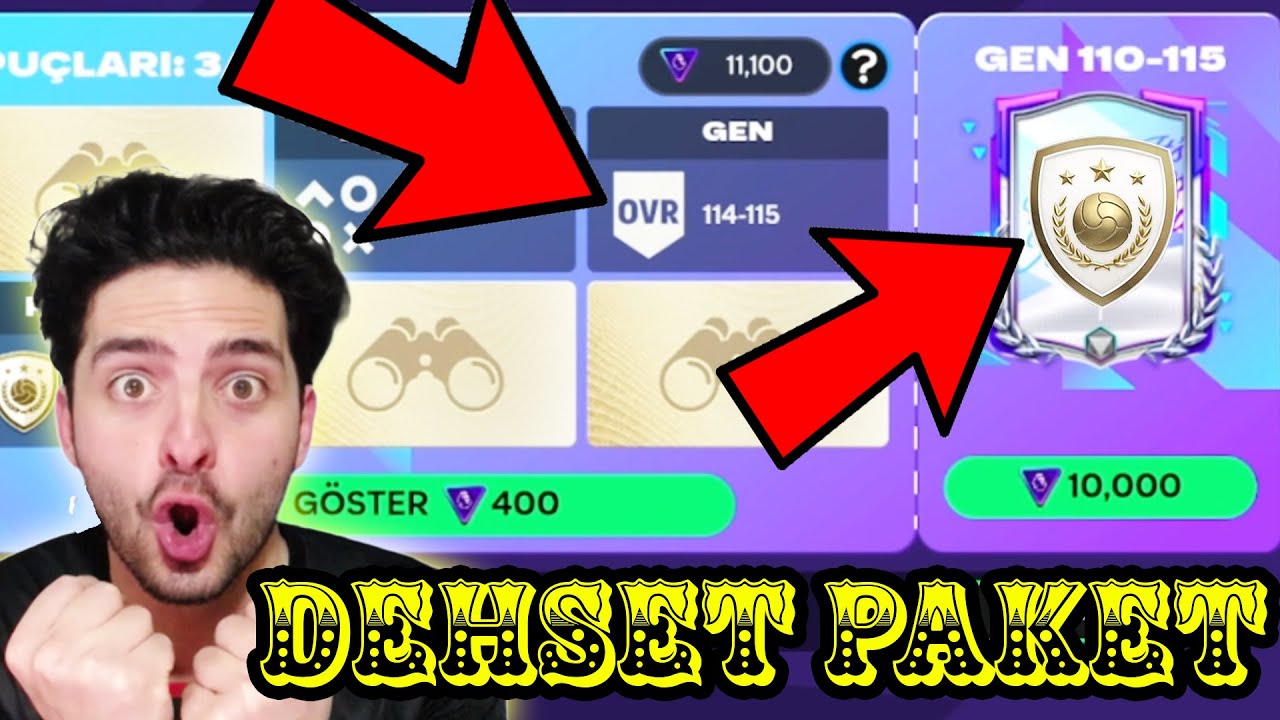 EA'DEN DEHŞET YENİ YIL HEDİYESİ ! MUAZZAM PAKET AÇILIMI FC Mobile