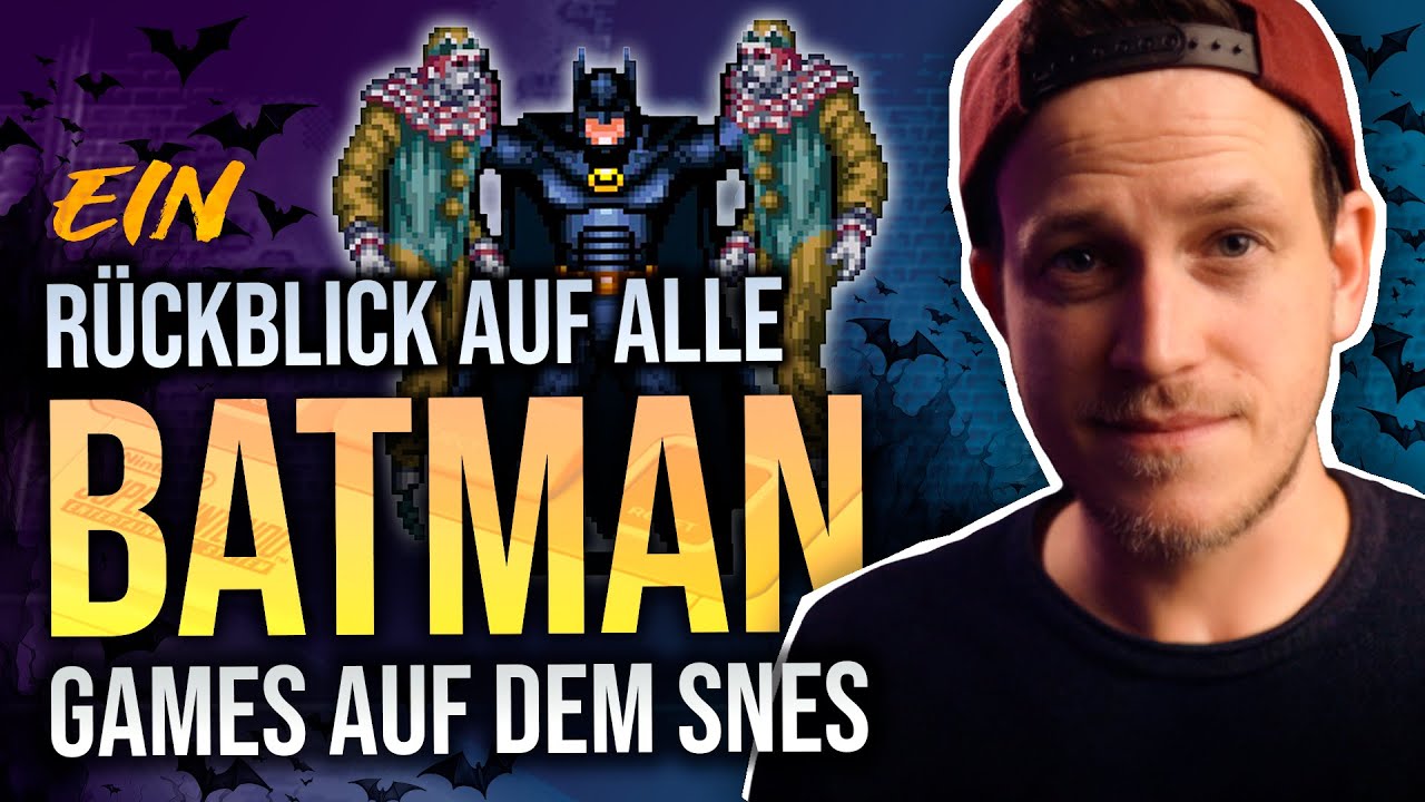 Als Batman noch 16-Bit war – Der Dark Knight auf dem SNES 🦇 Alle Spiele im Retro Rückblick