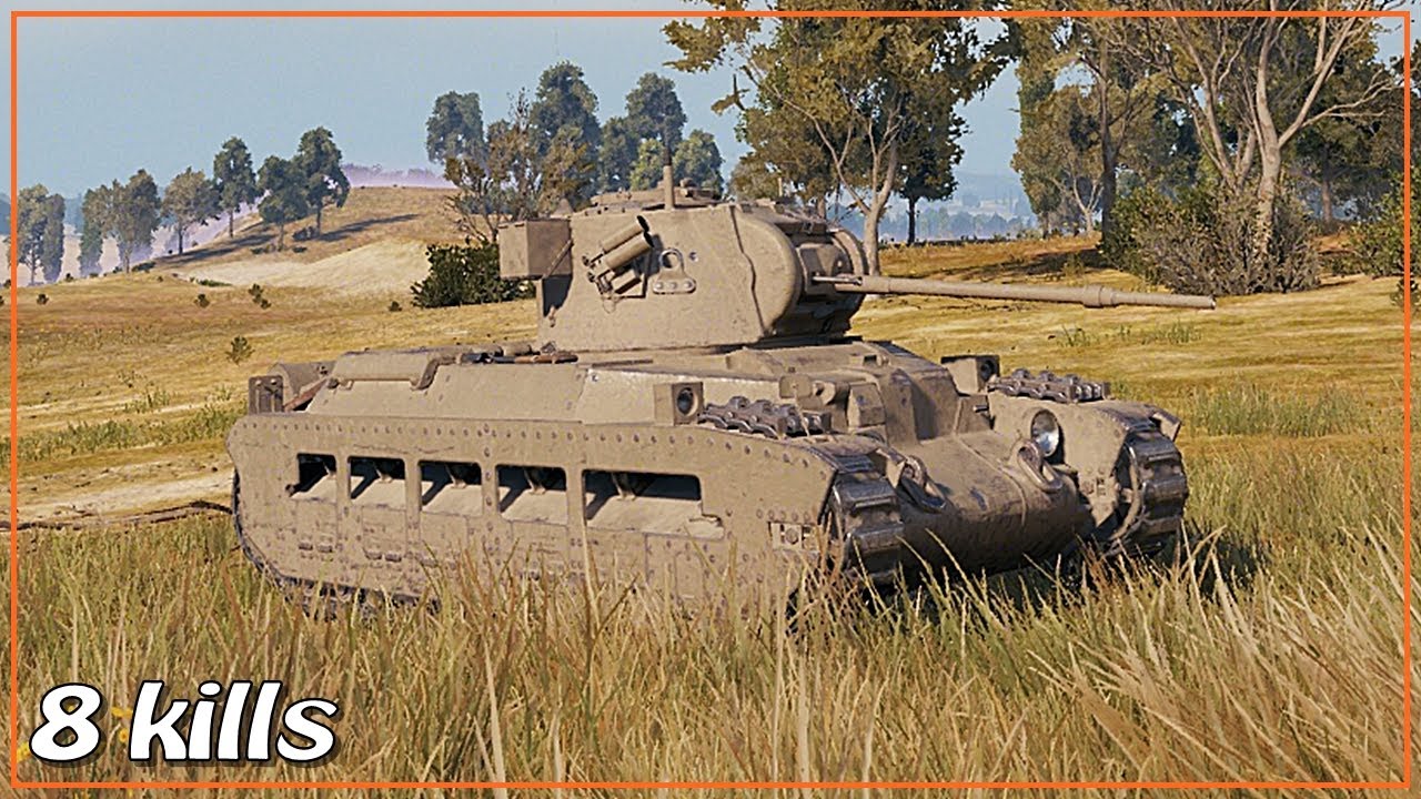 Matilda • 8 frags • 3.9k dmg • WoT