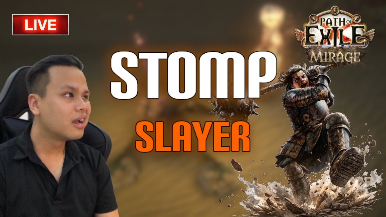 🔴STOMP! - VAAL EARTHQUAKE SLAYER - MIRAGE - POE 3.28 - 1440p60fps