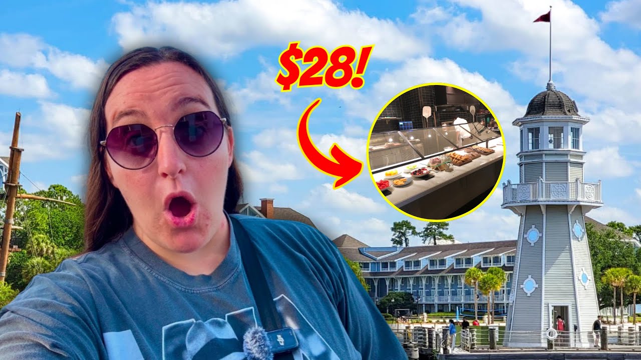 $28 BREAKFAST BUFFET AT DISNEY WORLD: Ale & Compass- Yacht Club Resort