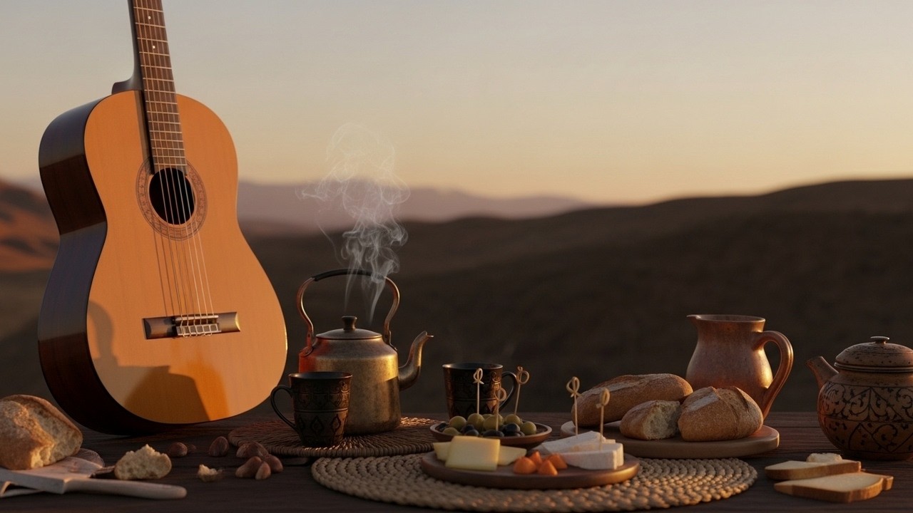 Spanish Guitar & Oud - Beautiful Flamenco Rumba Instrumental Creating Balanced Calm Flow
