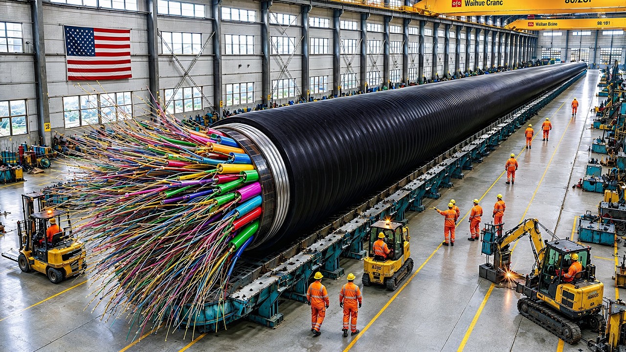 How Fiber Optic Cables Are Made and Laid Across the Ocean - Inside the Global Internet Industry