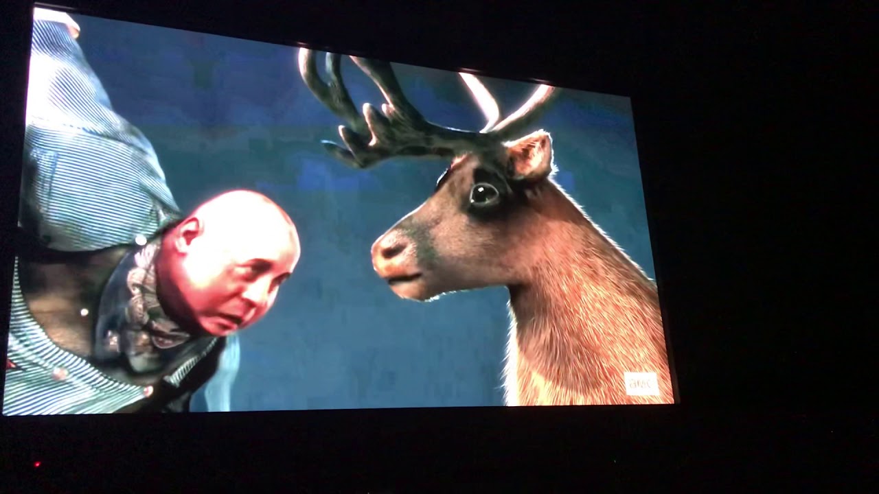 THE POLAR EXPRESS caribou scene