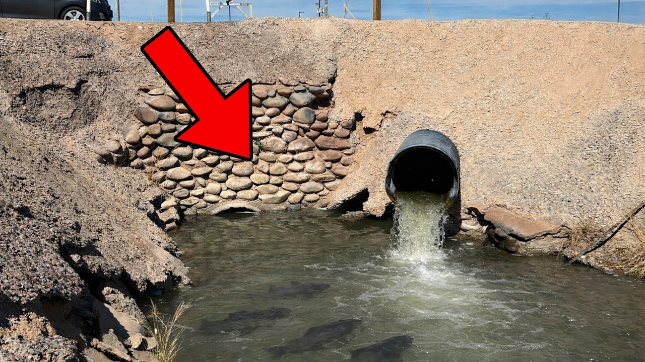 Fishing A MICRO Spillway In The Desert (Surprising)