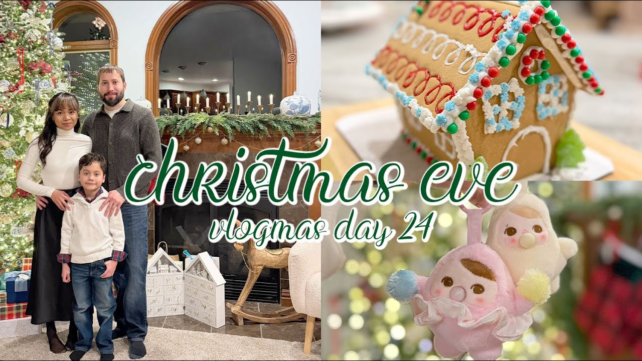 Сочельник: Пряничный домик и чулки | VLOGMAS 2025🎄 Шармейн Дулак