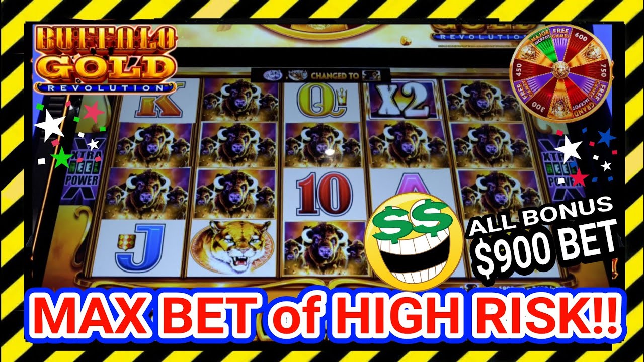 💵Omg! MAX BET of HIGH RISK! | GIANT JACKPOT! Buffalo Revolution Slot