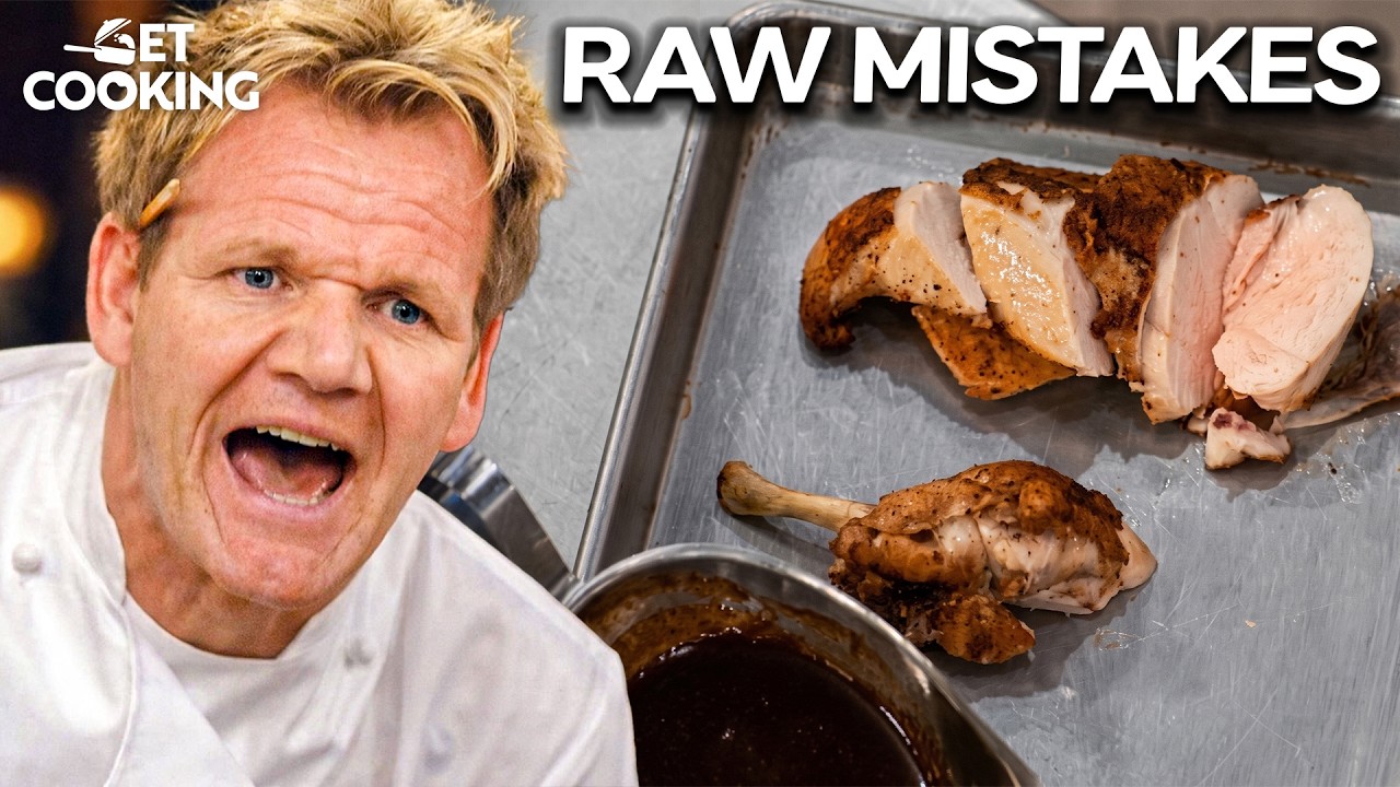 Chef Ramsay Confronts Chaotic Chef Over Raw Mistakes | Hell's Kitchen USA