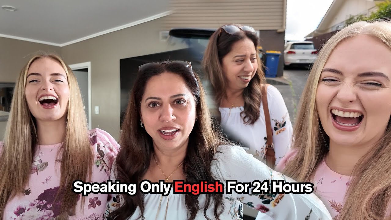My Indian Mother In Law Speaking Only ENGLISH For 24 Hours 😂❤️