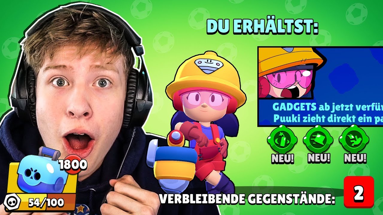 PUUKI ZIEHT JACKY und GADGETS! *omg* NEUES UPDATE IST DA! &bull; Brawl Stars deutsch