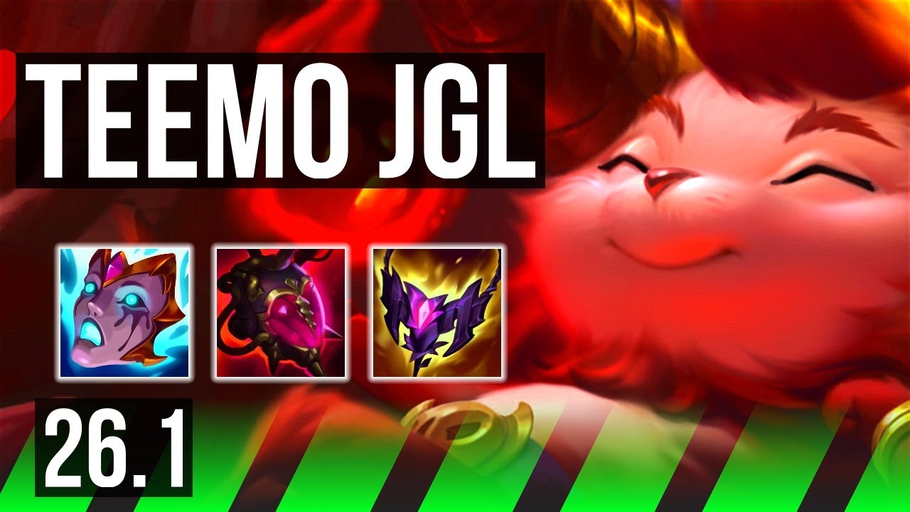 TEEMO vs ZED (JGL) | NA Master | 26.1