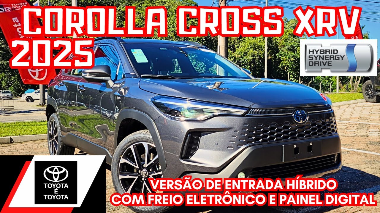 AVALIAÇÃO TOYOTA COROLLA CROSS 2025 XRV HÍBRIDO | A REVOLUÇÃO E ECONOMIA DOS SUV CHEGOU 🚘⛽️🔋🪫