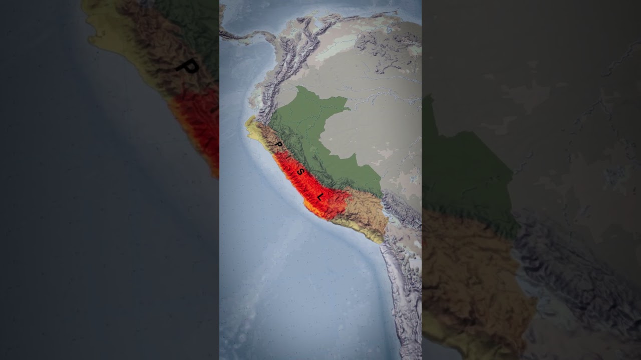 Por que Peru tiene una geografias desafiante? #shorts  #geografia  #geopolitica #historia #mapas