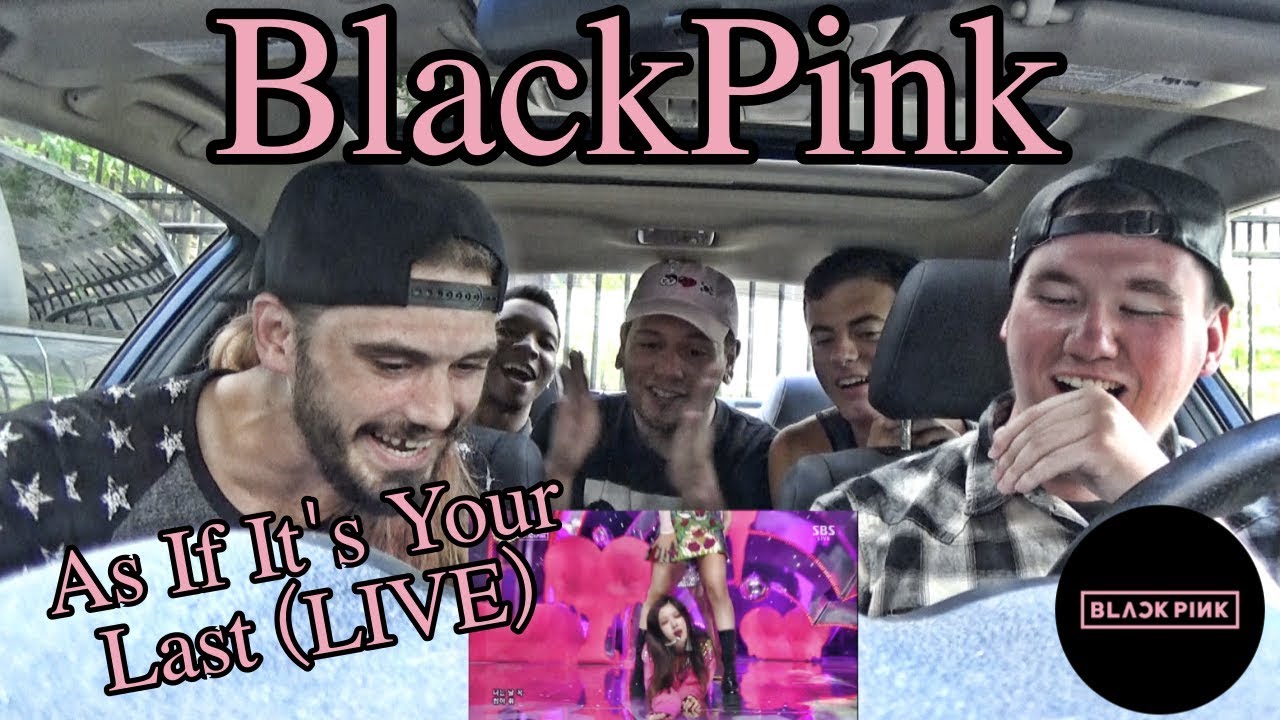 BLACKPINK - AS IF IT'S YOUR LAST (마지막처럼) Inkigayo REACTION [Ft. Josh Dove & Ridgy720]