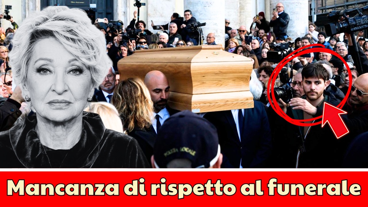 🔴 Funerali di Enrica Bonaccorti: un gesto irrispettoso scatena l'indignazione
