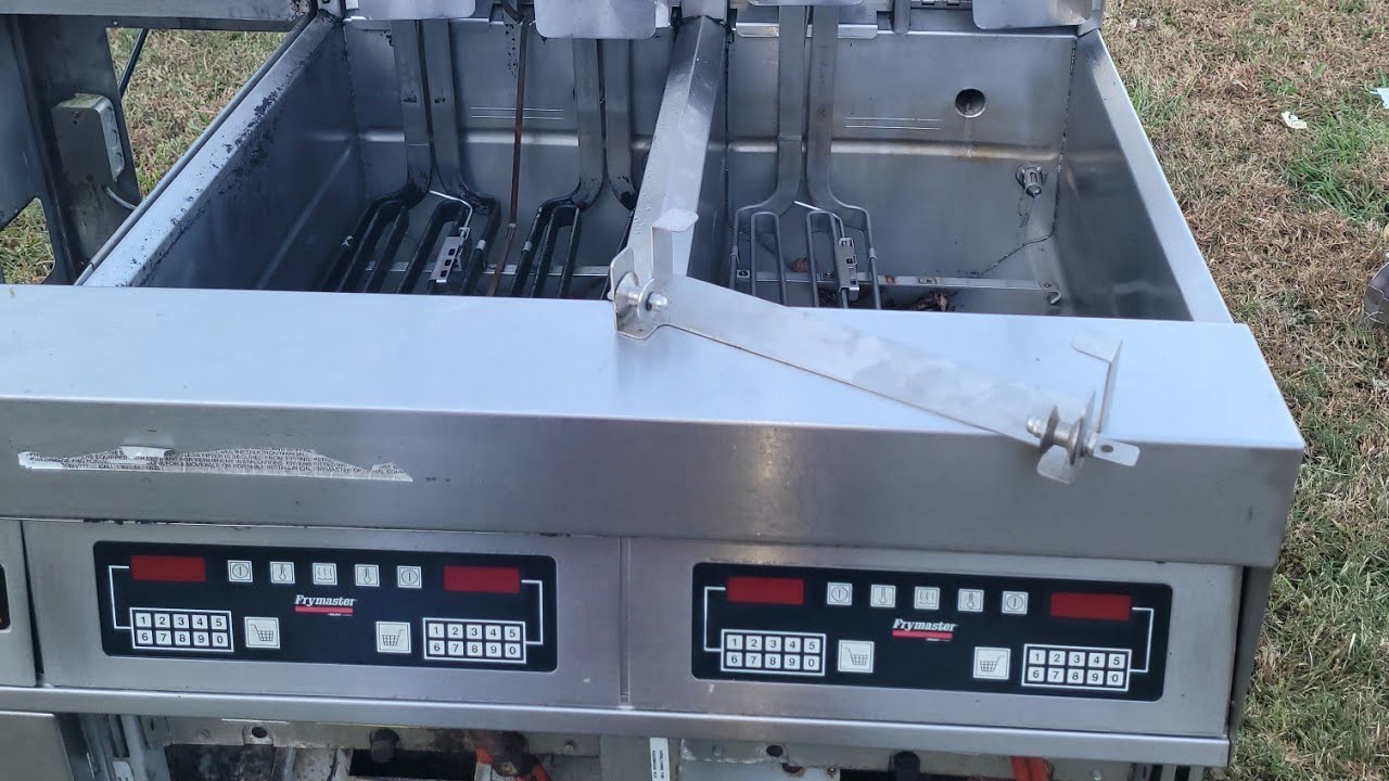 Frymaster Industrial fryer: How to remove automatic basket lift assembly