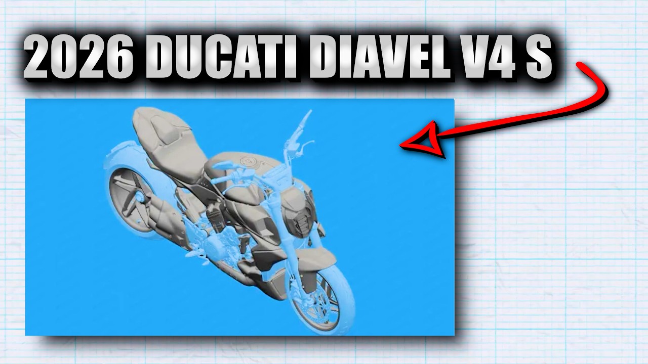 2026 Ducati Diavel V4 S LEAKED 👀 | New Look, Electronic Suspension & More