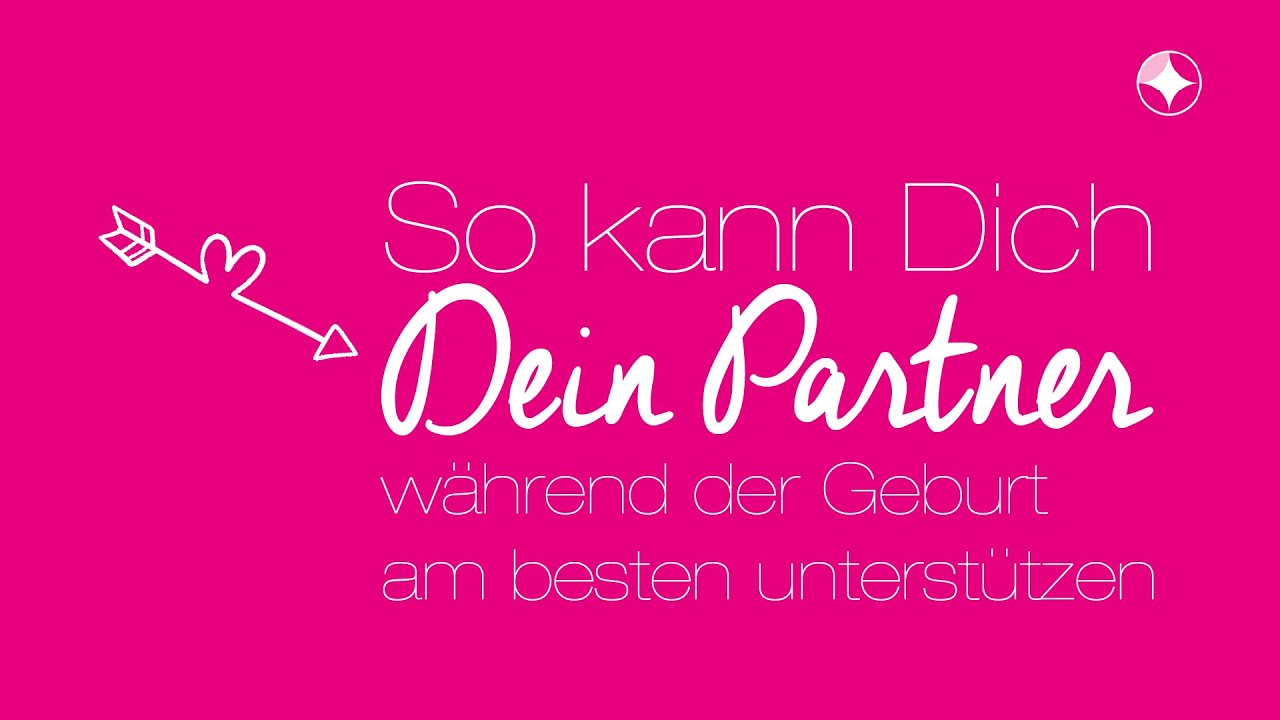 So kann Dich Dein Partner während der Geburt am besten unterstützen