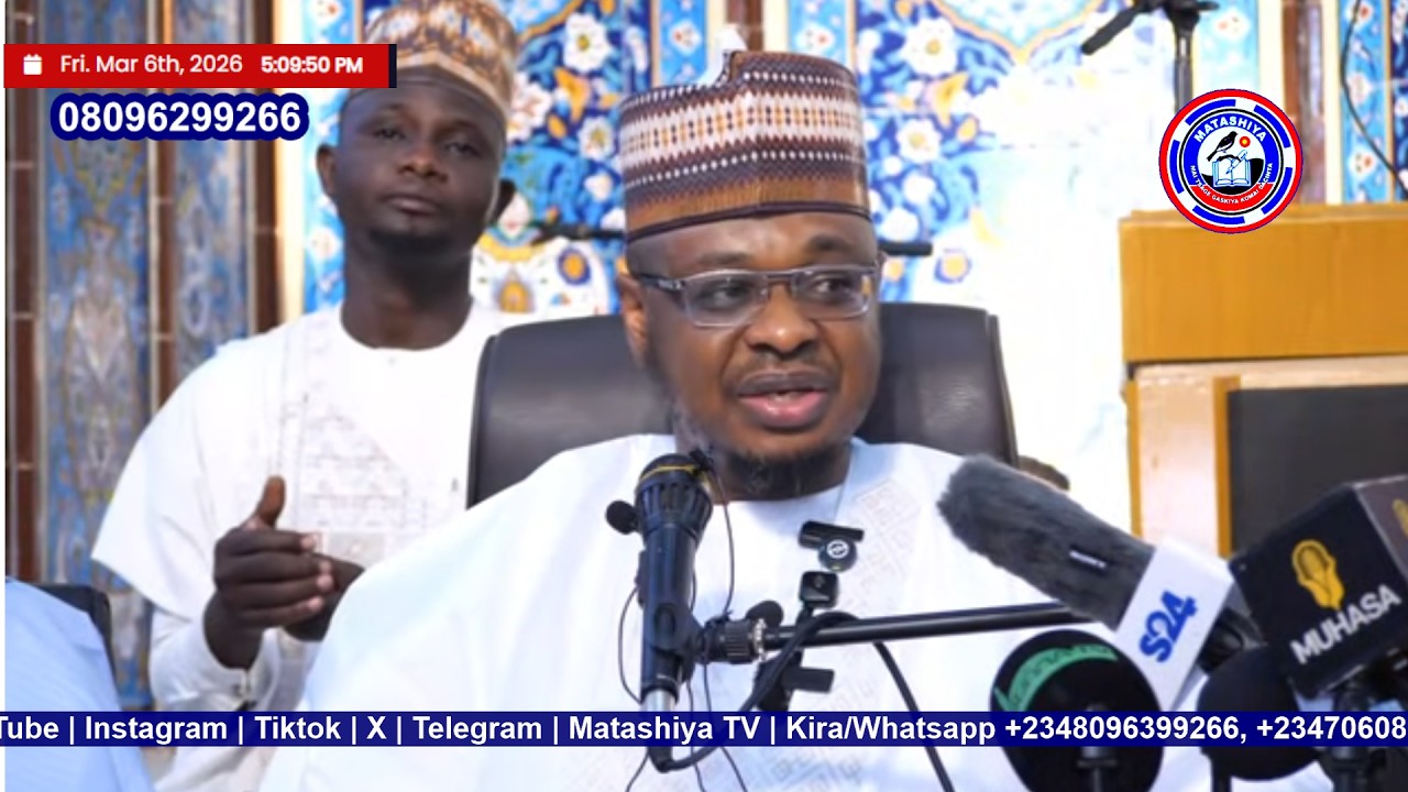 #Ramadan17 Kai tsaye tafsirin Alƙur'ani mai girma tare da Farfesa Isah Ali Pantami
