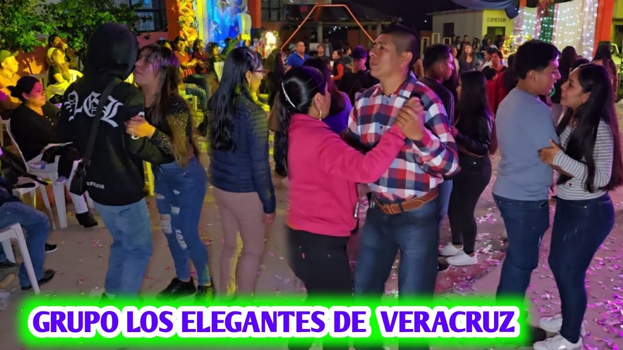 Asi se presento el Grupo los elegantes de veracruz 