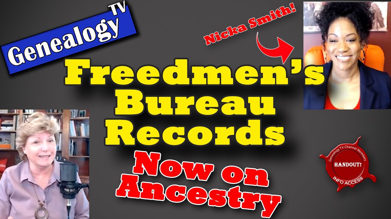 Freedmen's Bureau Records on Ancestry 2021 (Free Records) with Nicka Smith