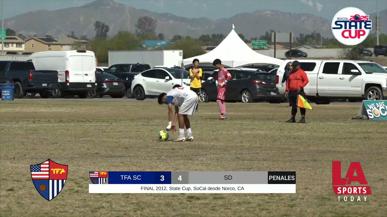 TFA Santa Clarita vs Surf, B2012 State Cup SoCal desde Norco, CA