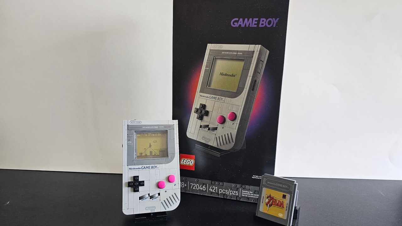 Lego Game Boy - box opening and final result (ASRM)