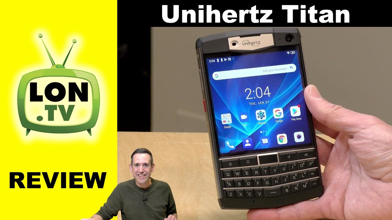 Unihertz Titan Review : Android Smartphone with a Blackberry Look and Feel