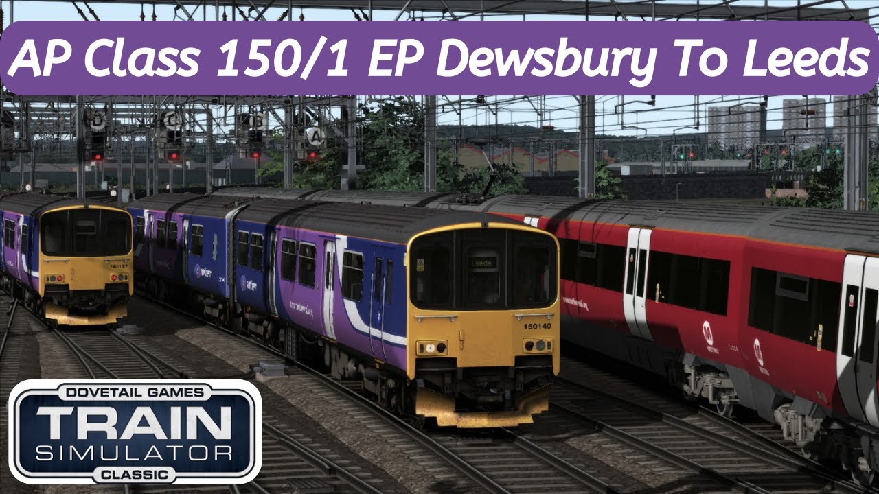Dewsbury To Leeds Stopper At Rush Hour!  | AP Class 150/1 EP | Train Sim Classic