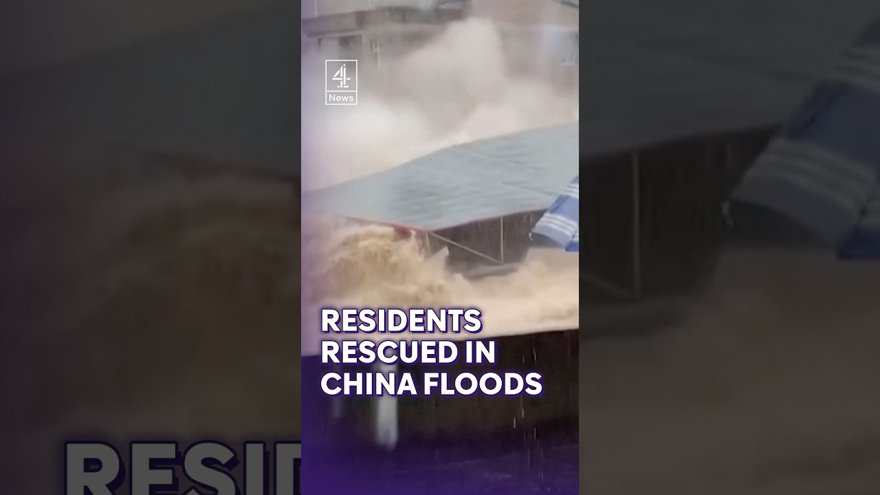 Three store building collapses in China during torrential floods