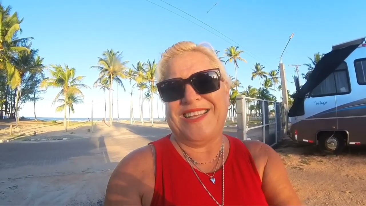 Explorando o Camping Canes RV Parking em Canavieiras 🏕️🚐🌴
