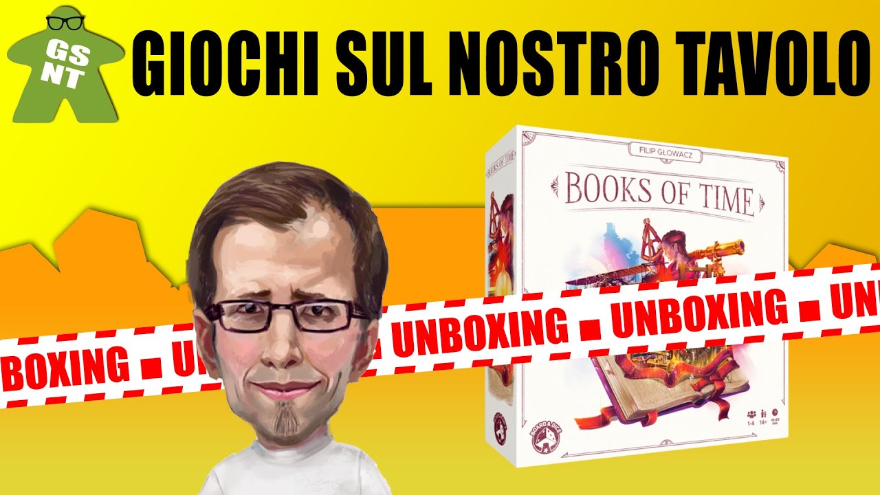 [Disinscatola] - 424 - Books of Time (unboxing) by fabiofiol