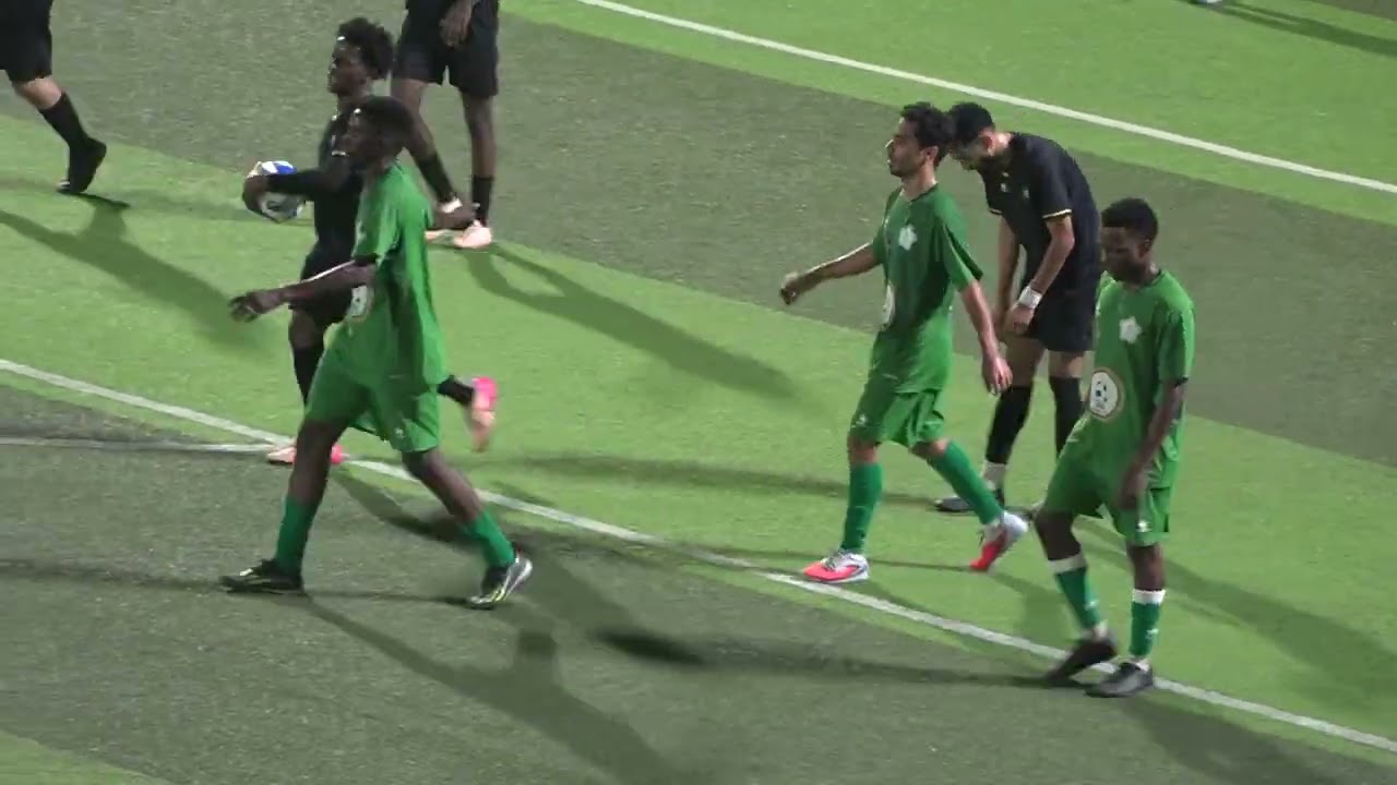 ملخص المباراة وزارة الرياضة vs الدفاع المدني