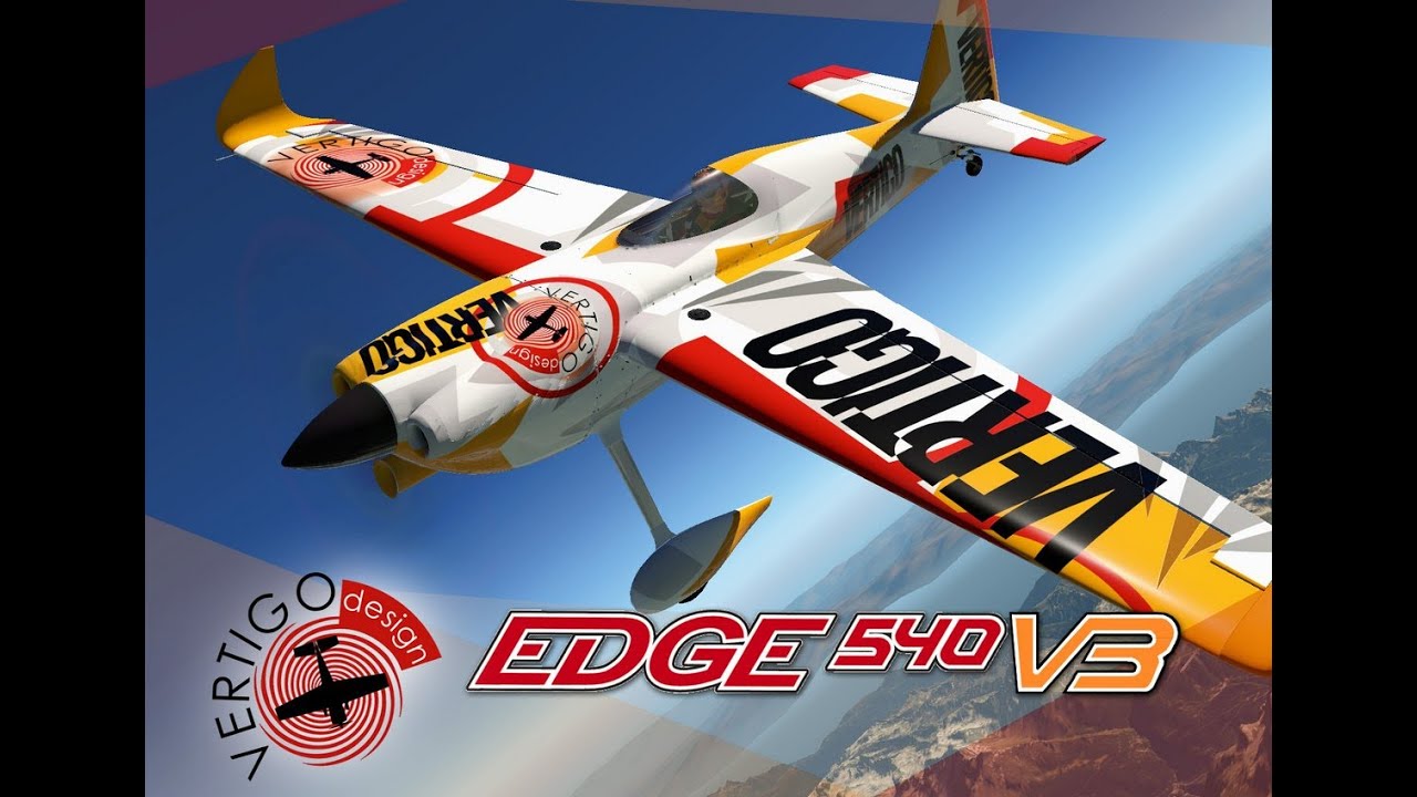 EDGE 540 v3 Aerobatic Aircraft for X-Plane