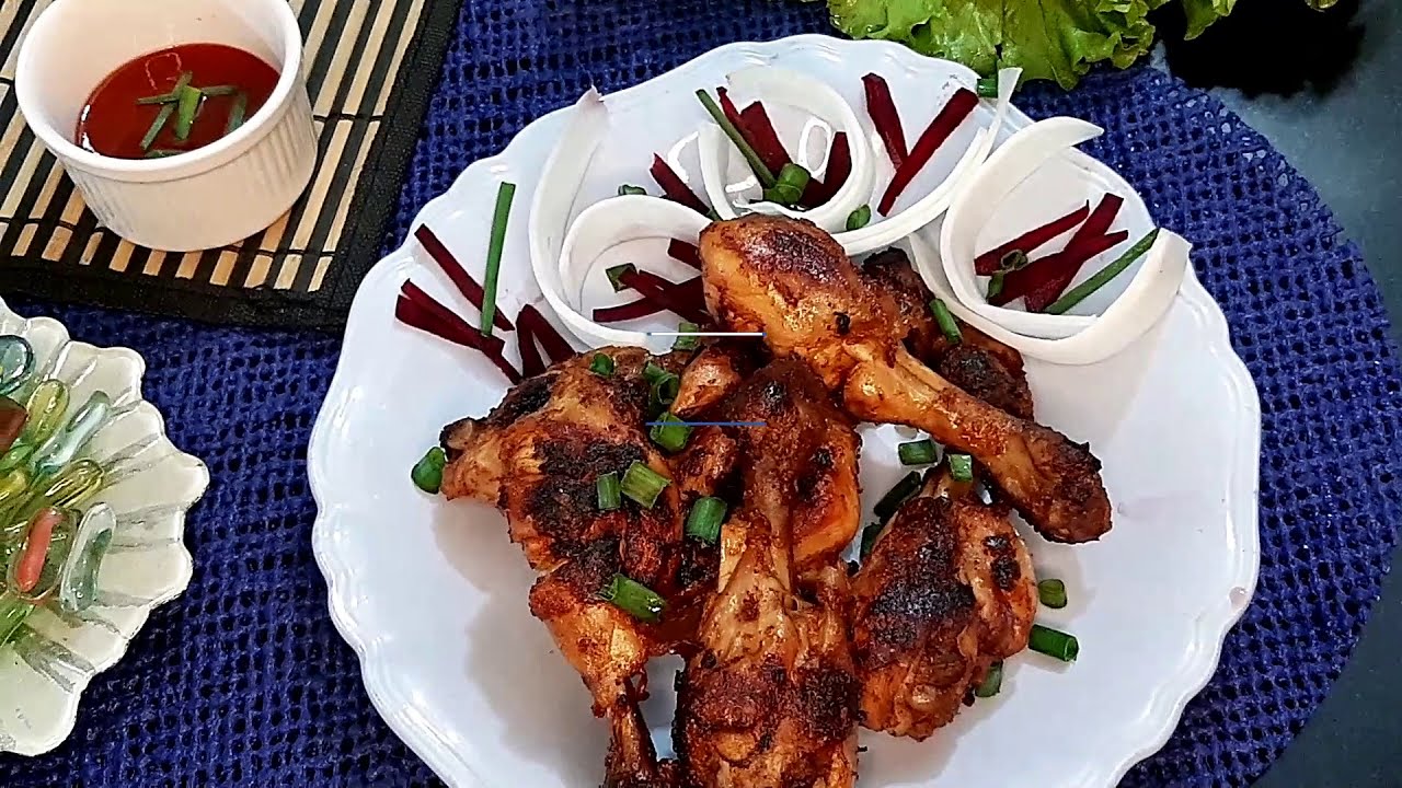 Chicken Spicy Drumsticks - Pan Fried Tangdi Kabab - Cooking In Minutes