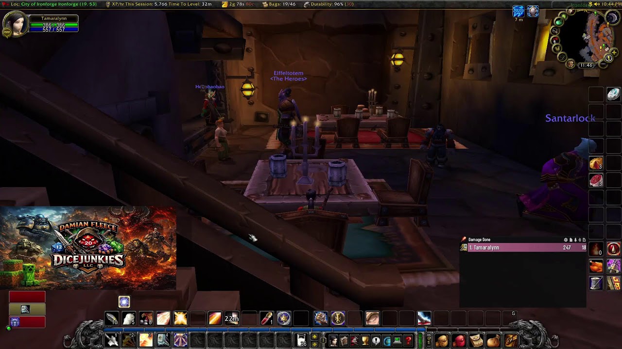 World of Warcraft TBC: Self Found Paladin Non Hardcore Westfall to Darkshire