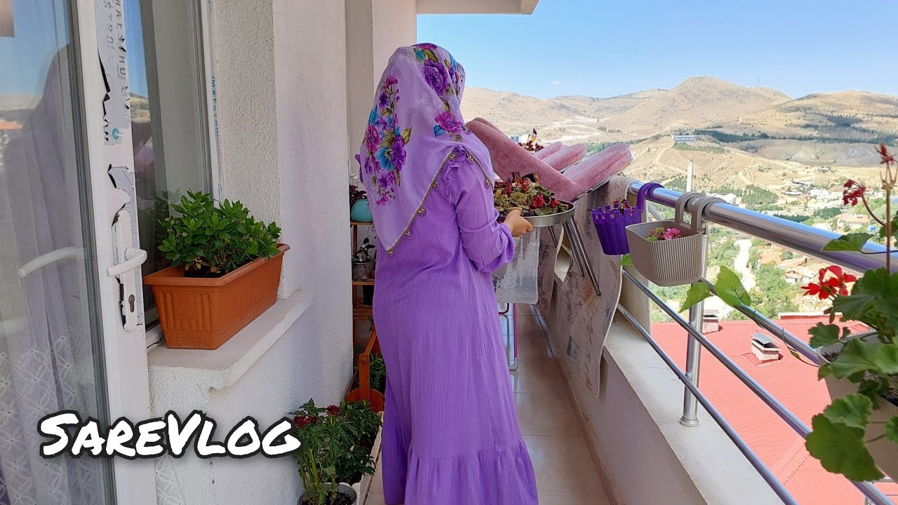 Sessiz Vlog🎑Tatil Öncesi Ev Temizliği/Yolculuk Hazırlığı/Temizlik Vlog/Beyaz Halı Kullanmak#vlog