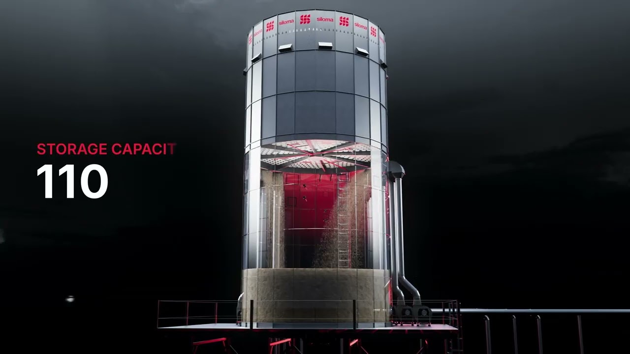 SİLOMA SS-120000 | High-Capacity Dust Collection Silo System in Action