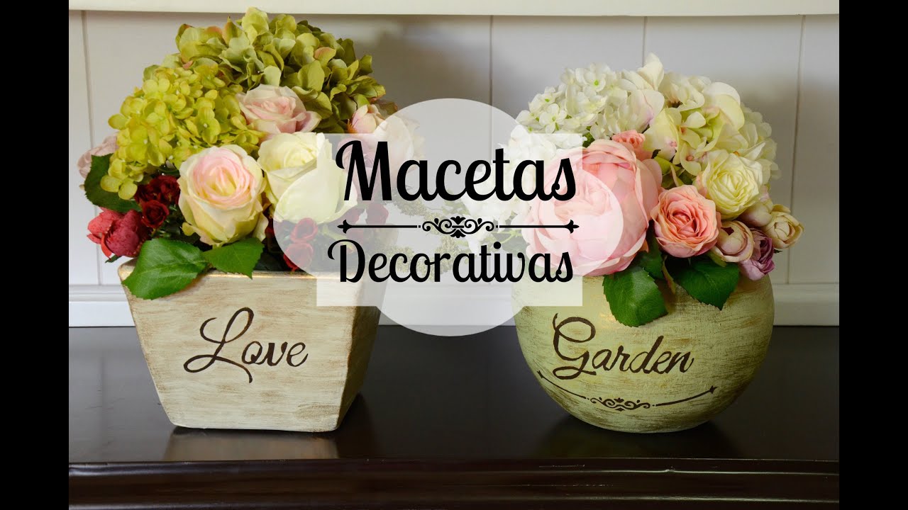 MACETAS DECORATIVAS - ITZILAND