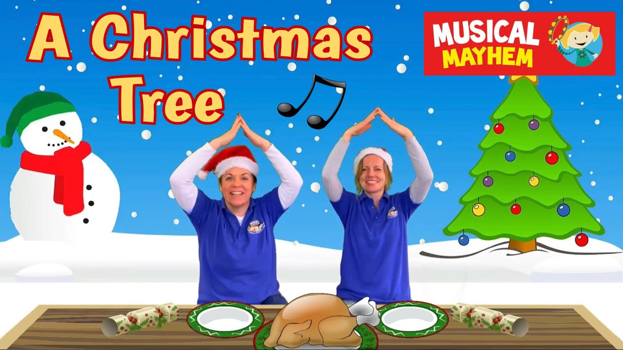 A Christmas Tree Turkey Dinner | Christmas song for kids | Musical Mayhem