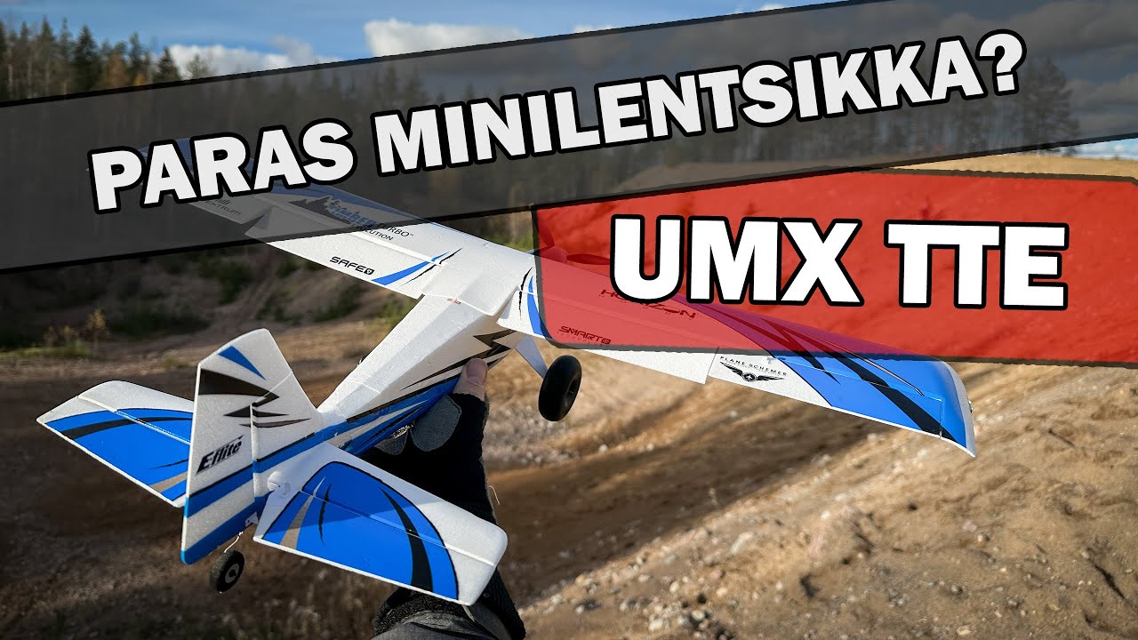 UMX Turbo Timber Evolution / Paras RC-minilentokone?
