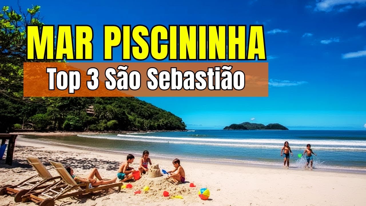 As 3 Melhores Praias de São Sebastião para levar Crianças (Mar Piscininha!)