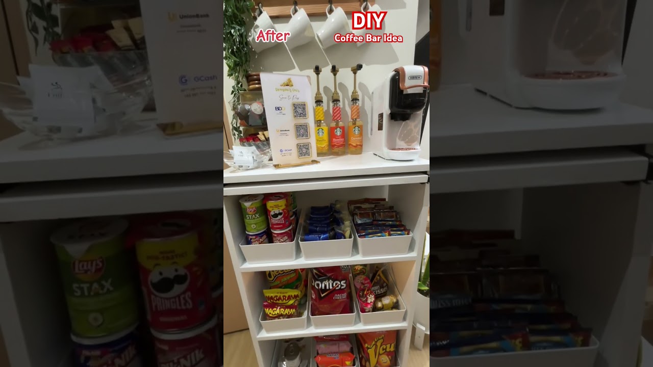 DIY Coffee Bar Idea 