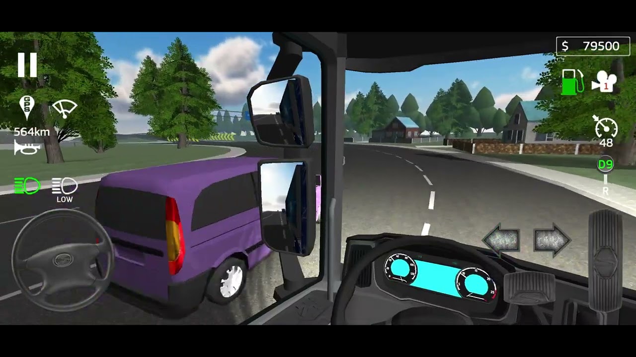 Cargo transport simulator trucking with scania truck from berlin to köln