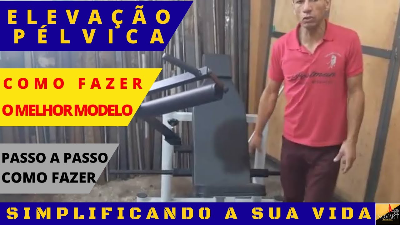 Elevação pélvica maquina de academia profissional #maquina de academia