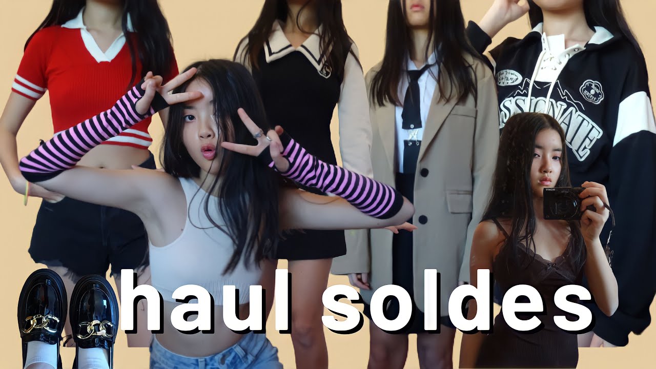 HAUL SOLDES D'HIVER 2023 (yesstyle, h&m, pimkie, jennyfer)