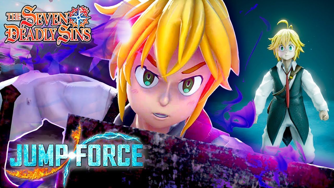 The Captain Arrives!!! Jump Force: Seven Deadly Sins (Meliodas Mod) Gameplay {60fps}